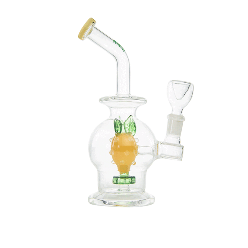 Hemper 7" V2 Pineapple Water Bubbler Waterpipe - (1 Count)