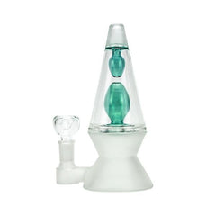Hemper 70's Glass Bubbler Waterpipe - Various Colors - (1 Count)