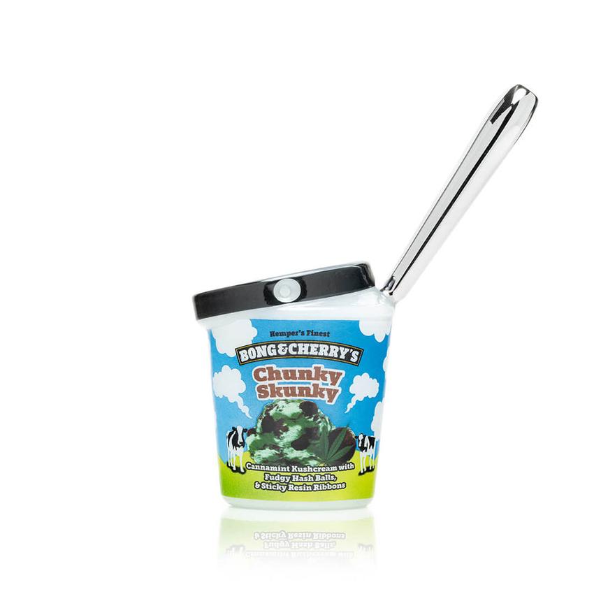 HEMPER Bong & Cherry's Ice Cream Hand Pipe- (1 Count)