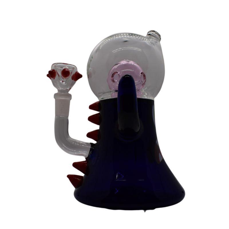 Hemper - Dankenstein Monster Glass Bubbler Waterpipe - Various Colors - (1 Count)