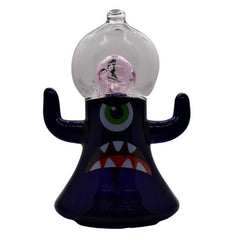 Hemper - Dankenstein Monster Glass Bubbler Waterpipe - Various Colors - (1 Count)