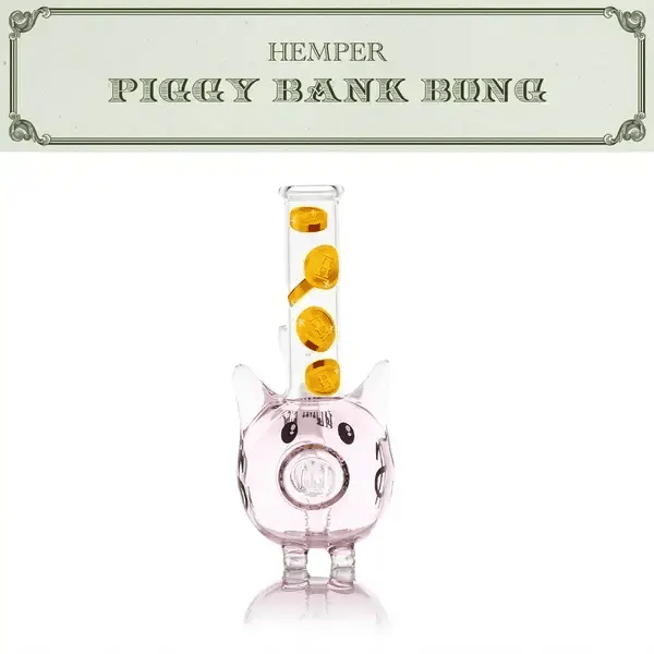 Hemper Piggy Bank Bong - (1 Count)