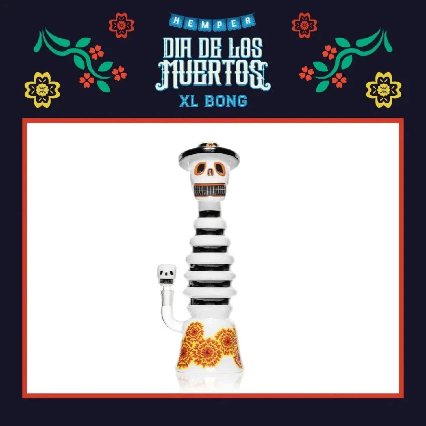 Hemper XL Dia De Los Muertos Bong - (1 Count)