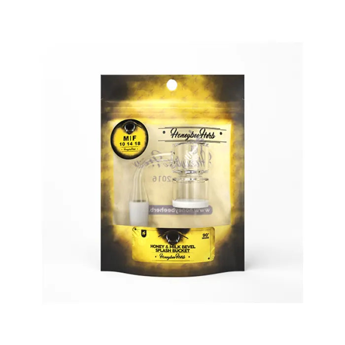 HONEYBEE HERB HONEY & MILK SPLASH BUCKET/14MM MALE QB47-14M