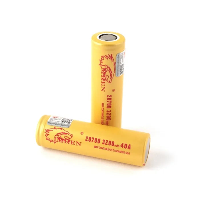 IMREN GOLD 20700 3200MAH 40A 2PK