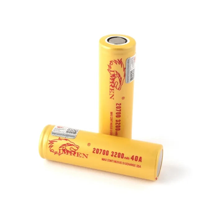 IMREN GOLD 20700 3200MAH 40A 2PK
