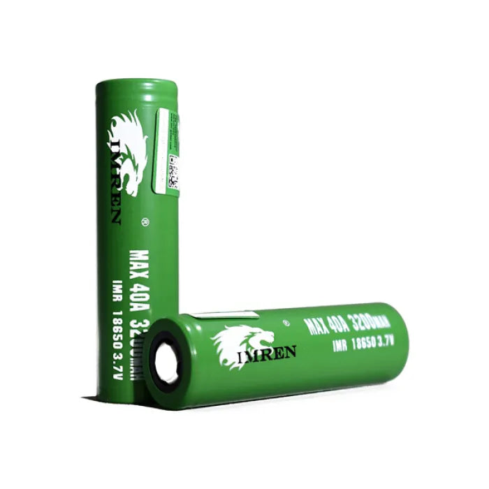 IMREN GREEN 18650 3200MAH 2PK 40A