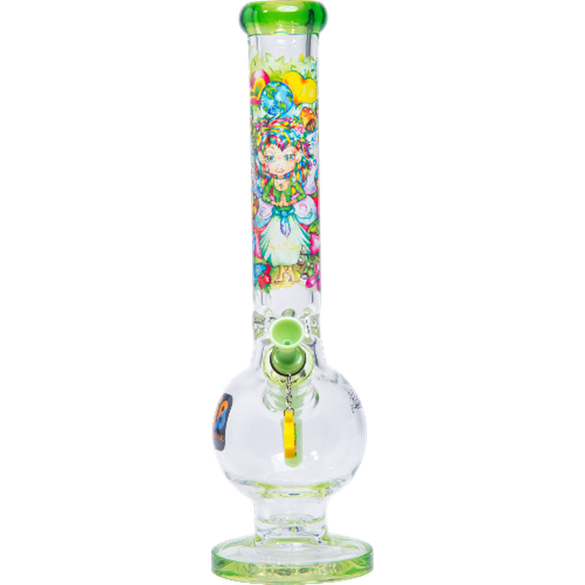 Influenced Brandz X Linda Biggs 15" Fishbowl Bong - (1 Count)