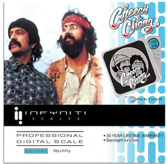 Infyniti Cheech & Chong Panther Digital Pocket Scale 50G x 0.01G - Silver - (1 Count)