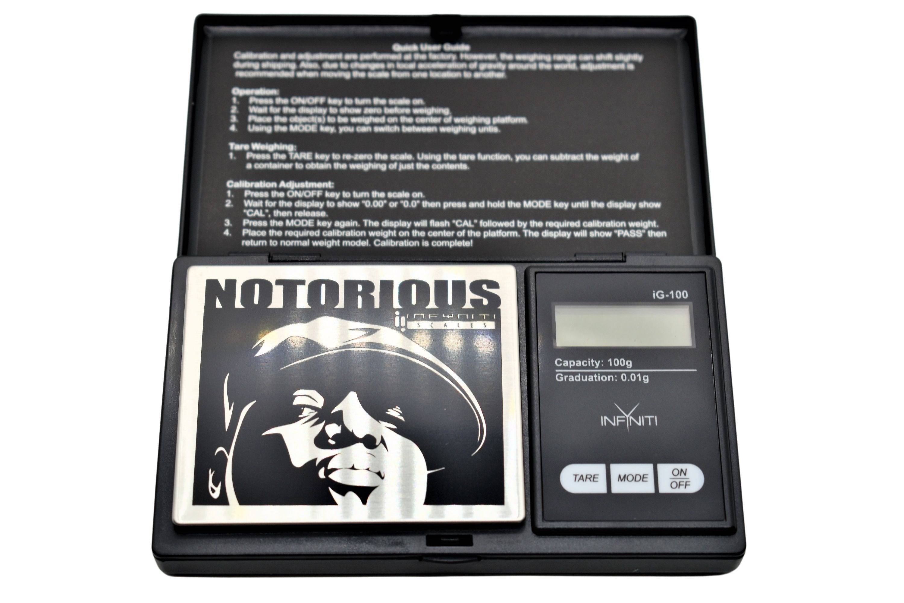 Infyniti Notorious BIG G-Force Digital Pocket Scale 100g x 0.01g - (1 Count)
