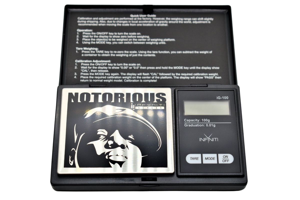 Infyniti Notorious BIG G-Force Digital Pocket Scale 100g x 0.01g - (1 Count)