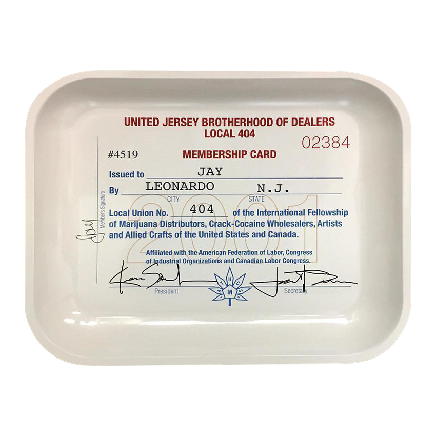 Jay & Silent Bob Membership Card Signature Rolling Tray - Medium or Large (1 Count)
