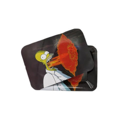 MEDIUM METAL MAGNETIC TRAY HOMER BREATHING FIRE