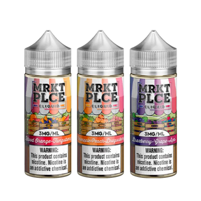 MRKT PLCE ELIQUID VAPE JUICE 100ML - 6MG