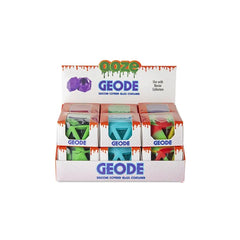 OOZE GEODE SILICONE & GLASS CONTAINER