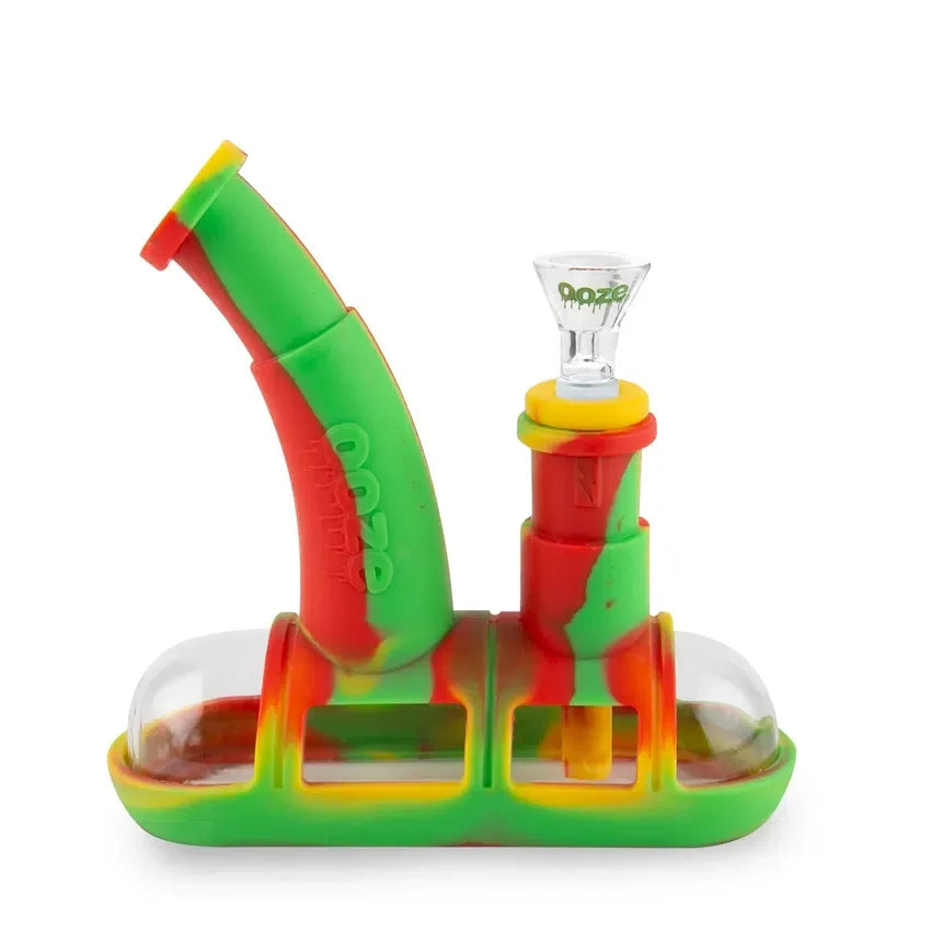 OOZE Steamboat Silicone Water Bubbler & Dab Rig - Various Colors - (1 Count)