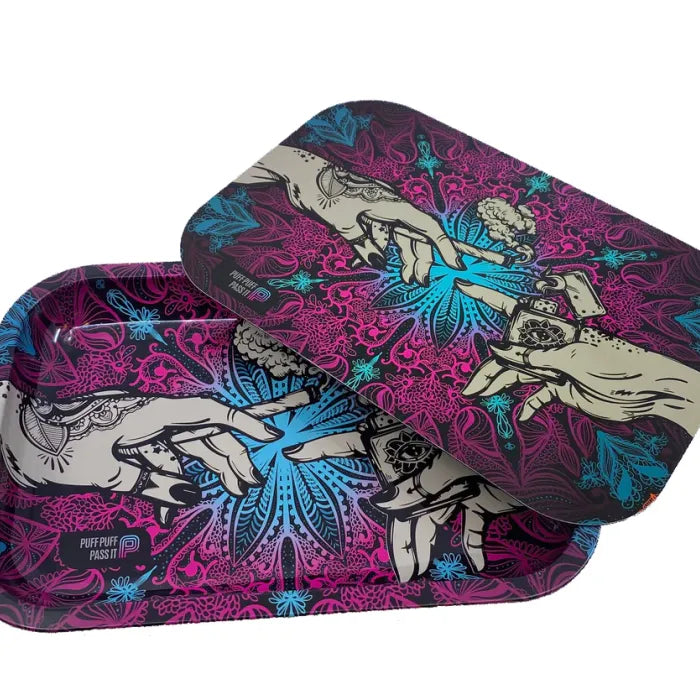 AFG METAL TRAY PUFFPUFF PASS IT - RED