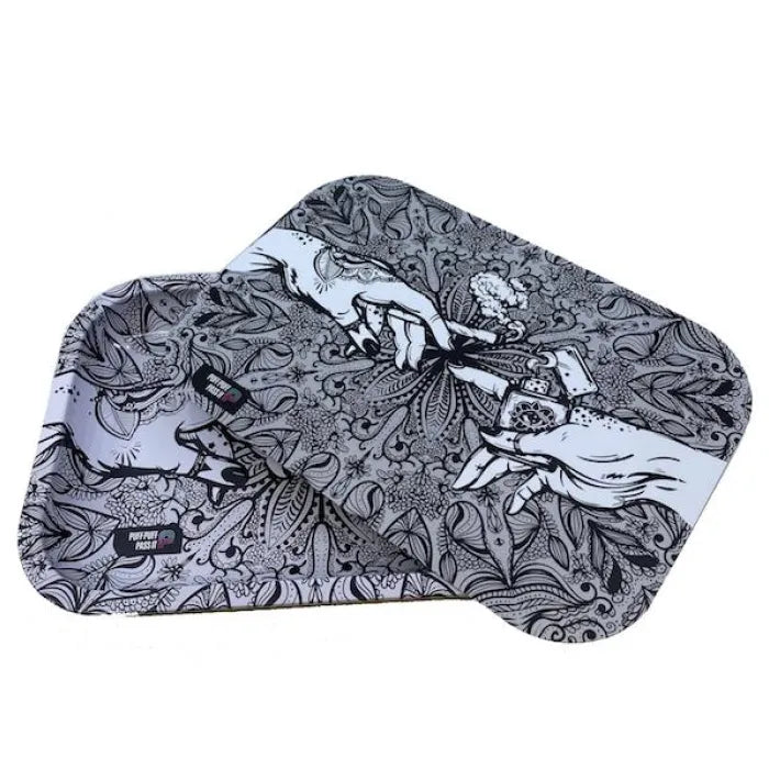 AFG METAL TRAY PUFFPUFF PASS IT - GRAY