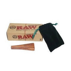 RAW Authentic 1 1/4 Size Wooden Double Barrel Holder - (1 Count)