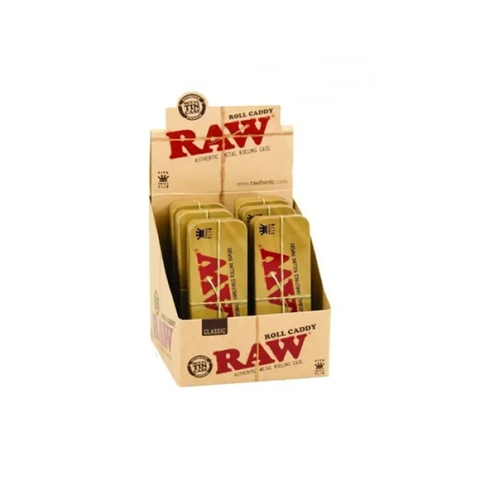 RAW PAPER TIN FOR PREROLL CONES KING SIZE