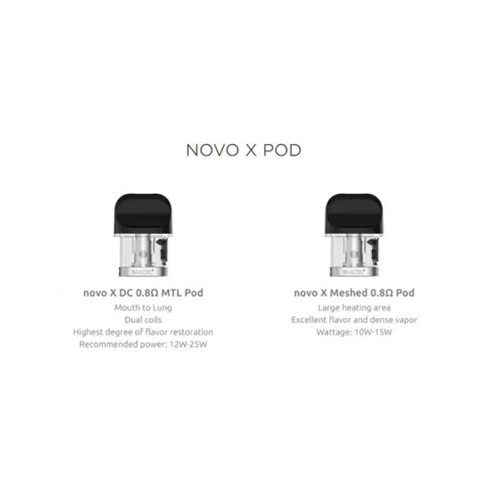 SMOK NOVO X PODS