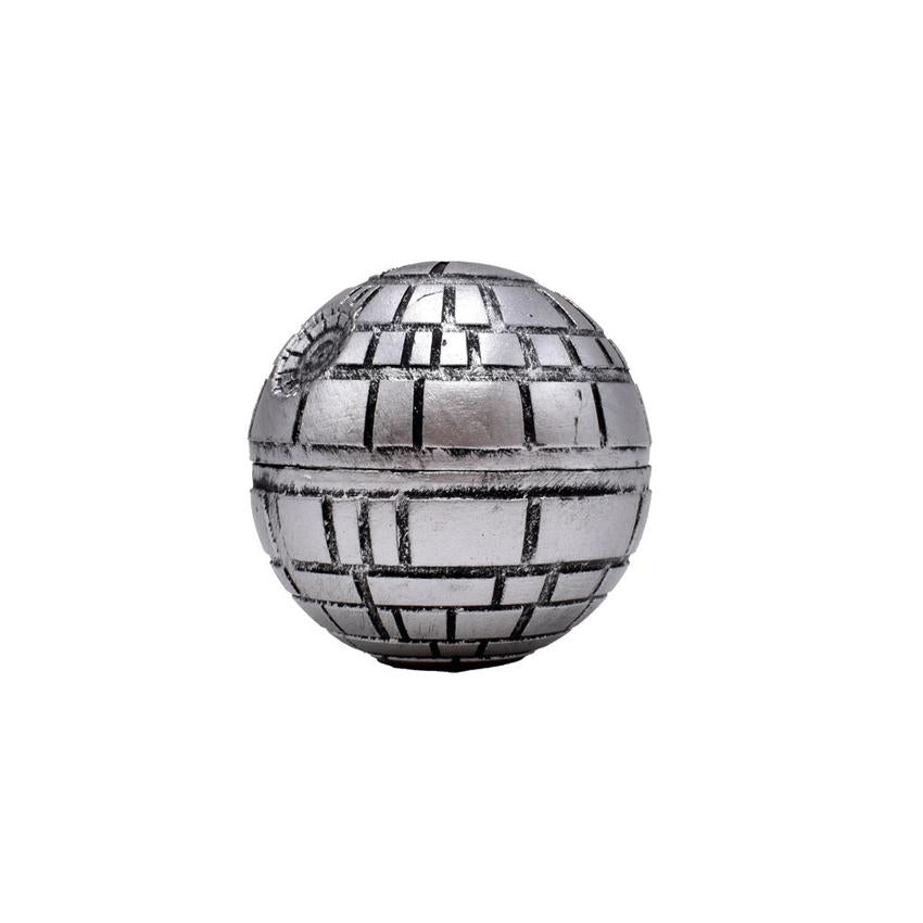 Space Wars 2 Piece Grinder - Gray Death Sphere - (1 Count)