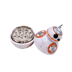 Space Wars 2 Piece Grinder - Orange Droid Design - (1 Count)
