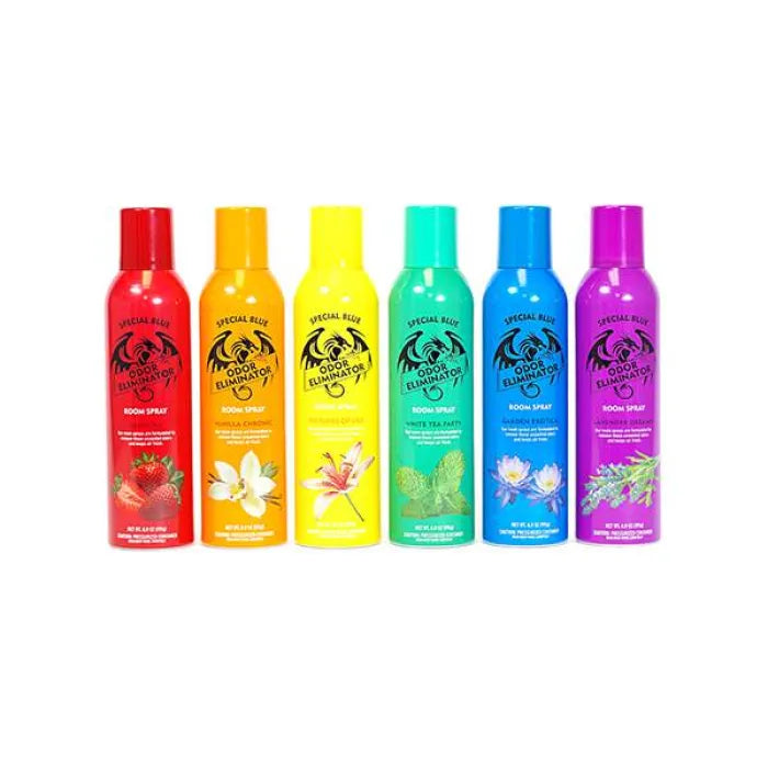 SPECIAL BLUE ODOR SPRAY vs