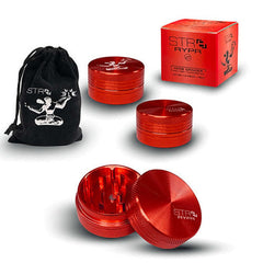 STR8 RYPR Aluminum Grinder - 2 Piece - 40mm - Various Colors - (1 Count)