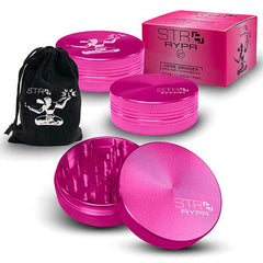STR8 RYPR Aluminum Grinder - 2 Piece - 63mm - Various Colors (1 Count)