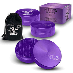 STR8 RYPR Aluminum Grinder - 2 Piece - 63mm - Various Colors (1 Count)