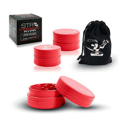 STR8 RYPR Ceramic Grinder - 2 Piece - 40mm - Various Colors - (1 Count)
