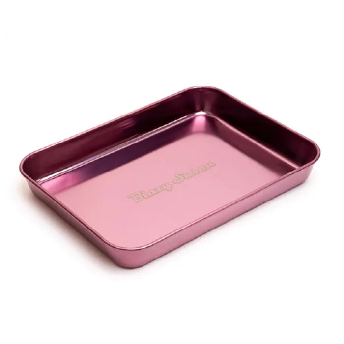 BLAZY SUSAN STAINLESS STEEL TRAY