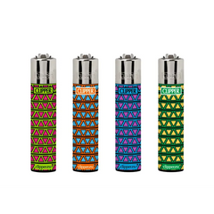 CLIPPER LIGHTER - PRINTED TRIANGLES