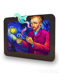 V Syndicate High Def 3D Wood Small Rolling Tray - Various Designs - (1 Count)