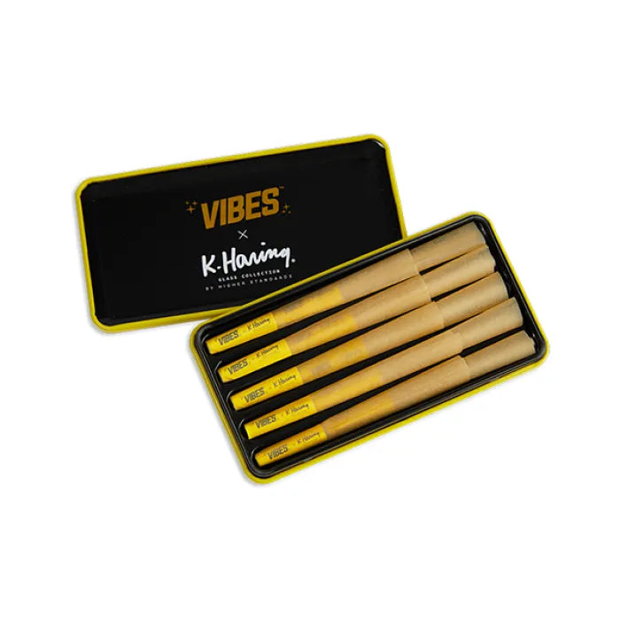 VIBES CONES K. HARING 1 1/4 ULTRA THIN BLACK