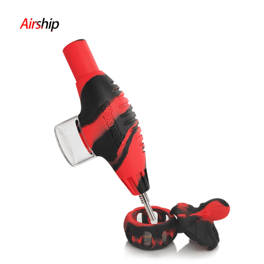 Waxmaid 7.09″ Airship Dab Straw Collector Kit - Colors May Vary - (1 Count)
