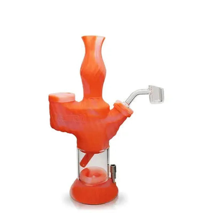 Waxmaid Soldier 2 in 1 Water Pipe & Dab Straw - Color May Vary - (1 Count)