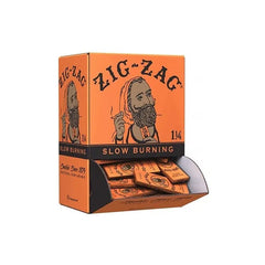 ZIG ZAG FRENCH ORANGE PAPERS 1 1/4