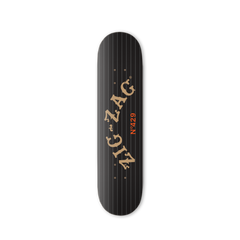 Zig-Zag King Black Skateboard - (1 Count)