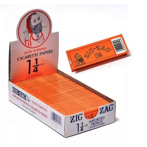 ZIG-ZAG ORANGE 1 1/4