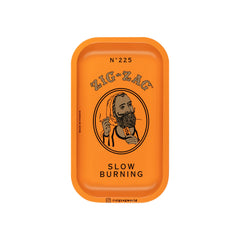 Zig-Zag Small Orange Rolling Tray - (1 Count)