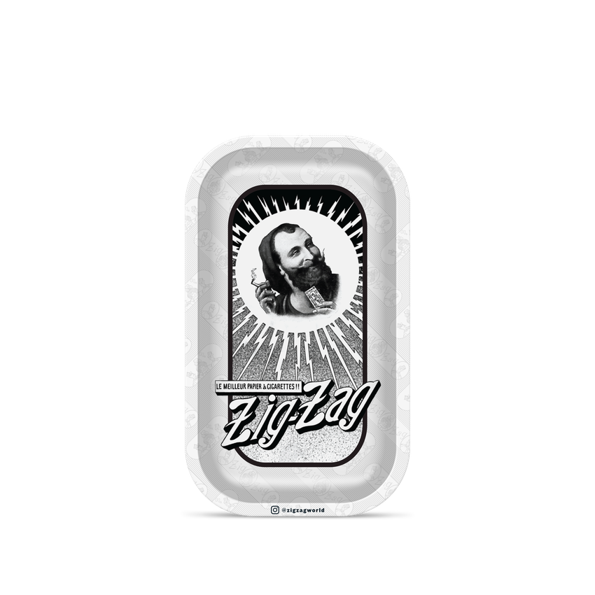 Zig-Zag Small Vintage Starburst Rolling Tray - (1 Count)