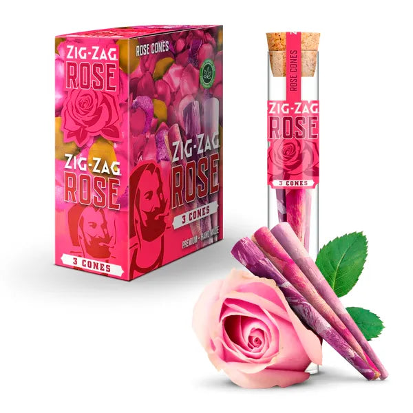 ZIG ZAG CONES PREMIUM ROSE CONE