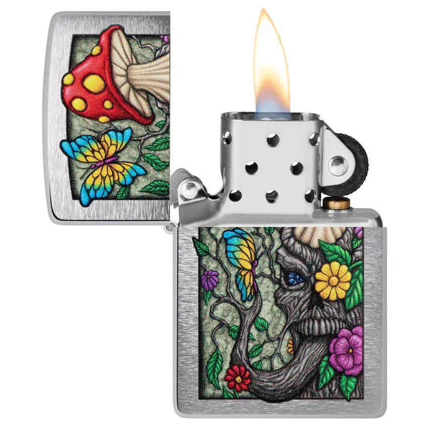 ZIPPO Freaky Nature Design Chrome Lighter - (1 Count)