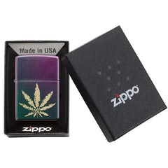 ZIPPO Iridescent Leaf Lighter - (1 Count)