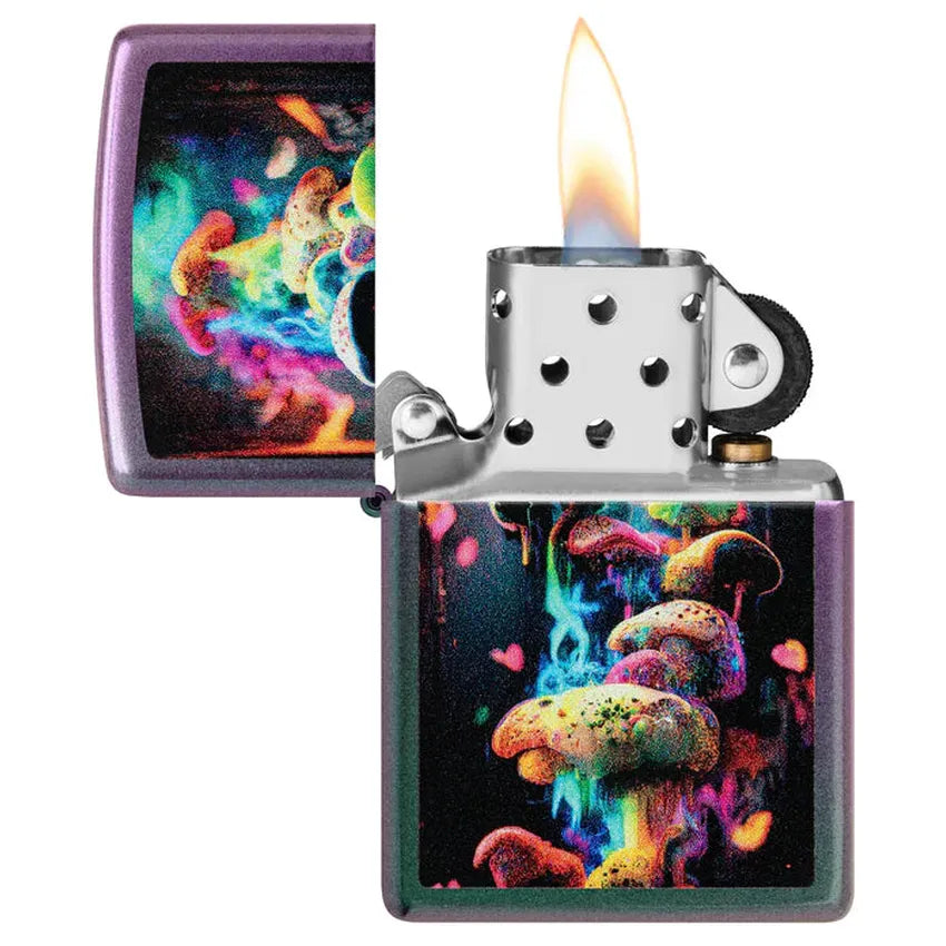 ZIPPO Mushrooms Iridescent Lighter - (1 Count)