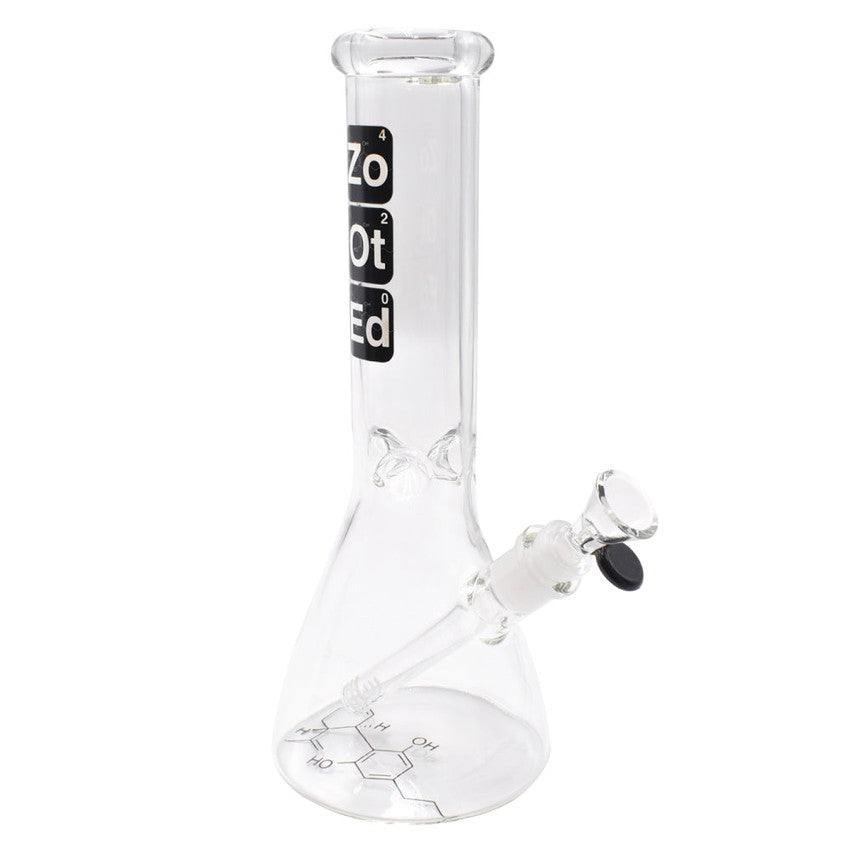 Zooted Brandz - 12" Beaker Water Pipe - (1 Count)