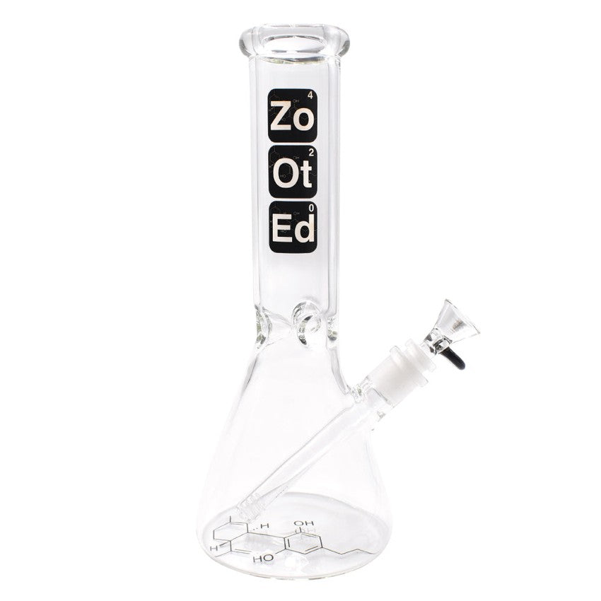 Zooted Brandz - 12" Beaker Water Pipe - (1 Count)