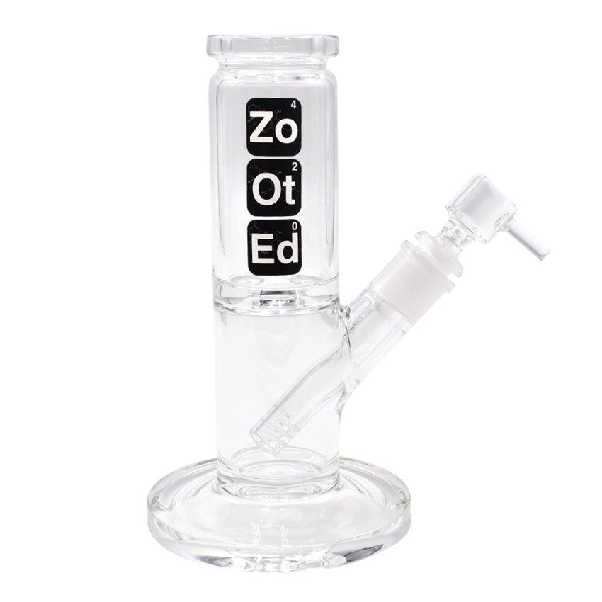 Zooted Brandz - 8" Short Tube Water Pipe - (1 Count)